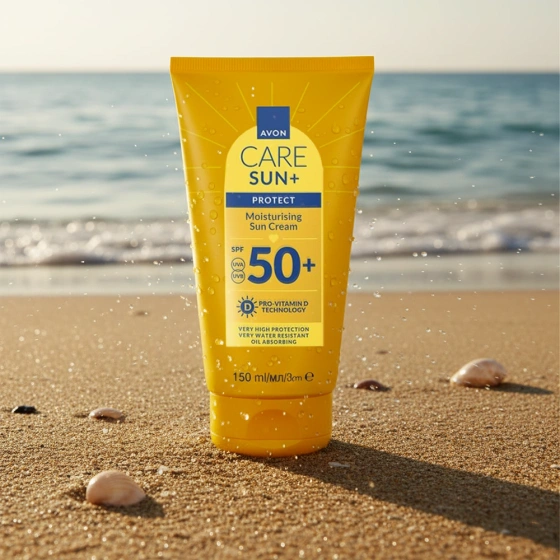 Kliknij na zdjęcie, aby je powiększyć Avon Care Sun+ Sonnencreme UV SPF50+ für Gesicht und Körper 150ml