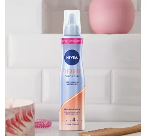 NIVEA Flexible Curls&Care; Mousse Haarschaum 150 ml