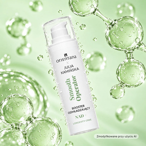 Orientana x Julia Kamińska Longevity Code Smooth Operator NAD+-Booster zur Verjüngung müder, angespannter Haut mit ersten Altersanzeichen 30 ml