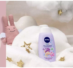 NIVEA KIDS 3 IN 1 SHOWER & SZAMPOO DUSCHGEL UND SHAMPOO BERRY 500ML
