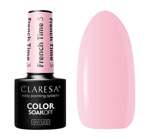 Claresa Hybridnagellack French Time 3 5 g
