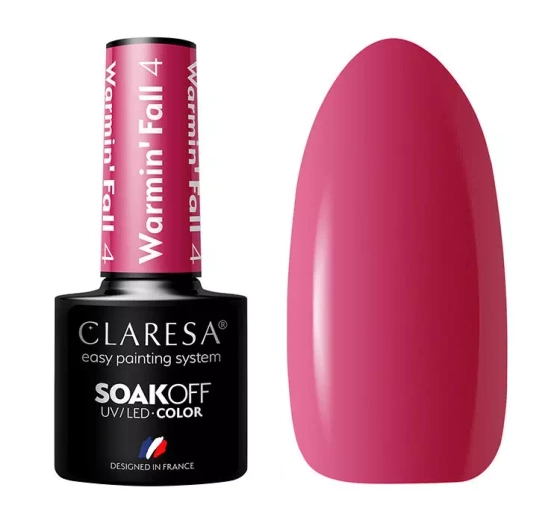 CLARESA SOAK OFF HYBRIDLACK WARMIN' FALL 4 5G