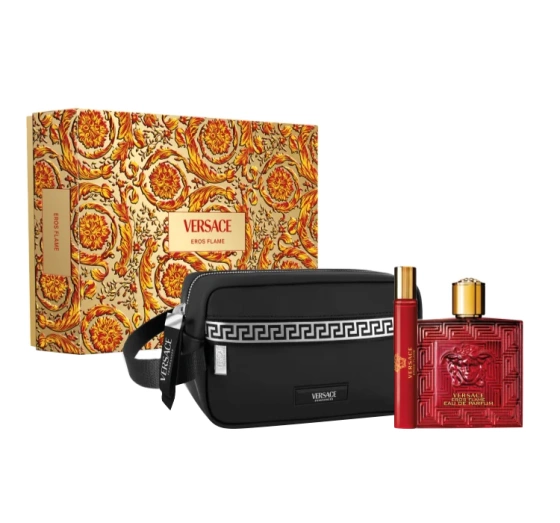 VERSACE EROS FLAME EDP 100ML + 10ML + KOSMETIKTASCHE SET