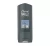 Dove Men+Care Cool Fresh Duschgel für Körper und Gesicht 400 ml