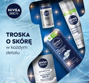 NIVEA MEN Gentle Recovery Geschenkset für Männer Duschgel + Duschgel + Duschgel + Antitranspirant Roll-on