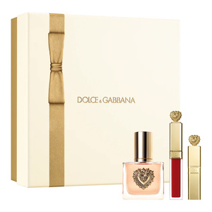 Dolce & Gabbana Devotion Eau de Parfum Spray 30 ml + Lippenstift 405 Devotion 5 ml + Mascara 01 Ultra Nero 3 ml