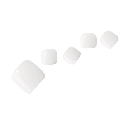 Ohora Hybrid-Nagelsticker Pedicure Basic Pedicure No.3