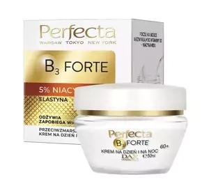 Perfecta B3 Forte Anti Falten Gesichtscreme für Tag und Nacht 60+ 50ml