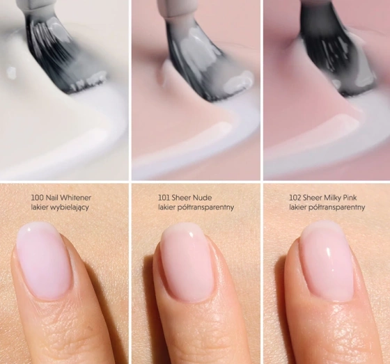 Semilac Nail Lacquer Klassischer Nagellack 100 Nail Whitener 9 ml 