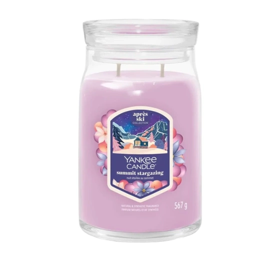 Kliknij na zdjęcie, aby je powiększyć Yankee Candle Signature Apres Ski Große Duftkerze Summit Stargazing 567 g