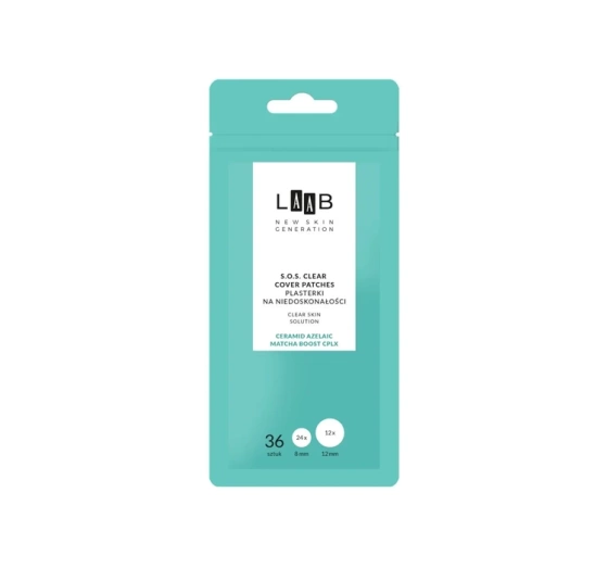 AA Laab S.O.S. Clear Cover Patches Pickel-Patches 36 Stück