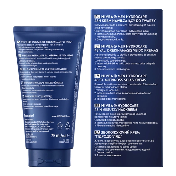 NIVEA MEN PROTECT & CARE FEUCHTIGKEITSSPENDENDE GESICHTSCREME 75ML