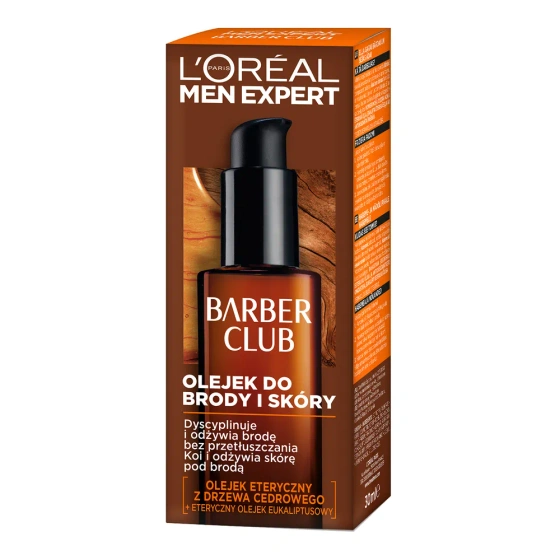 Kliknij na zdjęcie, aby je powiększyć L'Oréal Paris Men Expert Barber Club Bartöl 30 ml