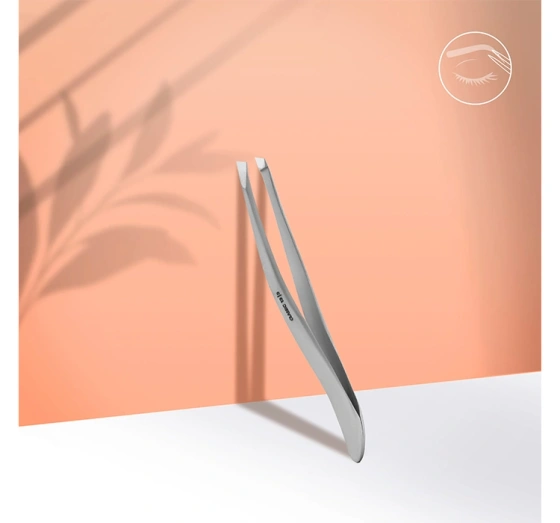 Kliknij na zdjęcie, aby je powiększyć Staleks Classic Breite Augenbrauenpinzette schräg TC-13/3