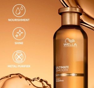 Wella Professionals Ultimate Smooth Shampoo für trockenes und frizziges Haar 250ml