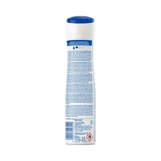 NIVEA Black & White Invisible Authentic Antitranspirant Spray 150 ml