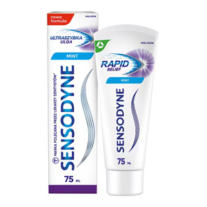 SENSODYNE RAPID RELIEF ZAHNPASTA SCHNELLE LINDERUNG DER ÜBEREMPFINDLICHKEIT 75 ML
