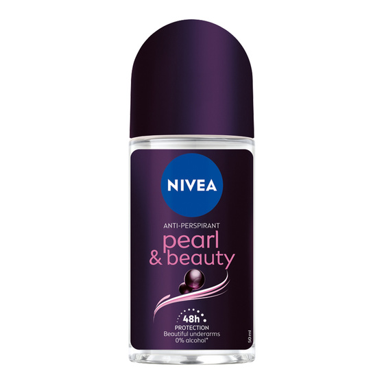 NIVEA PEARL & BEAUTY BLACK PEARL ANTITRANSPIRANT ROLL ON 50ML