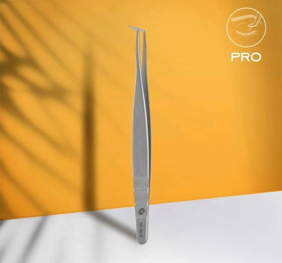 Staleks Pro Expert Lash Brow Professionelle Wimpernpinzette TE-40/2