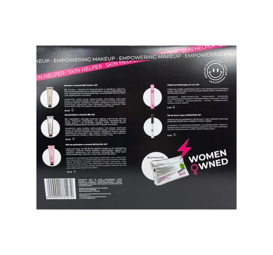 Lamel Empowering Make Up Geschenkset 5 Kosmetika + Kosmetiktasche