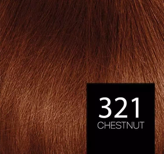 Kliknij na zdjęcie, aby je powiększyć JOANNA NATURIA ORGANIC PFLEGENDE HAARFARBE OHNE AMMONIAK UND PPD 321 CHESTNUT