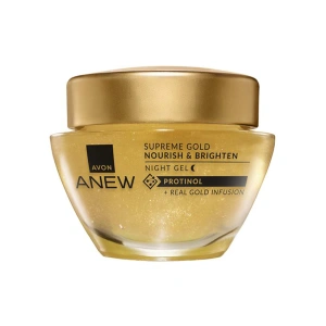 AVON ANEW ULTIMATE GOLD EMULSION NACHT-EMULSION MIT BIOAKTIVEM GOLD 50ML