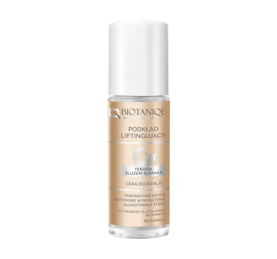 BIOTANIQE SCHNECKENSCHLEIMTHERAPIE STRAFFENDE FOUNDATION FÜR REIFE HAUT 01 VANILLE 30ML