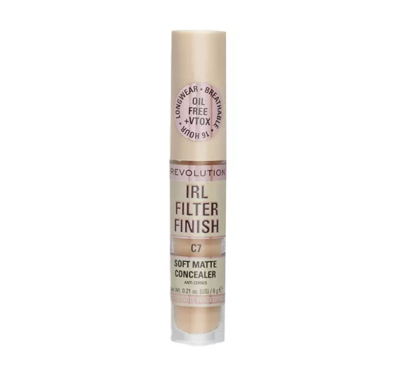 MAKEUP REVOLUTION IRL FILTER FINISH CONCEALER C7 6G