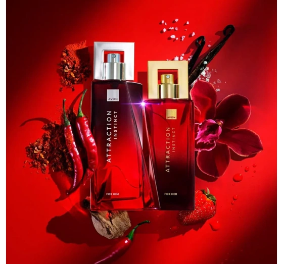 Kliknij na zdjęcie, aby je powiększyć Avon Attraction Instinct for Her Eau de Parfum Spray 50 ml