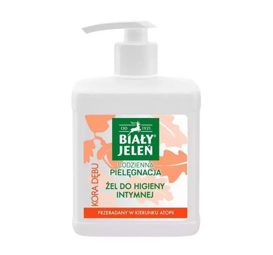 Biały Jeleń Tägliche Pflege – Intimhygiene-Gel mit Eichenrinde 500 ml