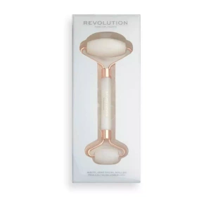 REVOLUTION SKINCARE WHITE JADE ROLLER GESICHTSMASSAGEGERÄT