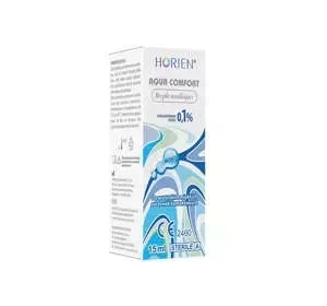 HORIEN AQUA COMFORT FEUCHTIGKEITSSPENDENDE AUGENTROPFEN 15ML