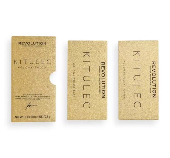 MAKEUP REVOLUTION x KITULEC HIGHLIGHTER PALETTE GLOWKITULCA 6x2,5G