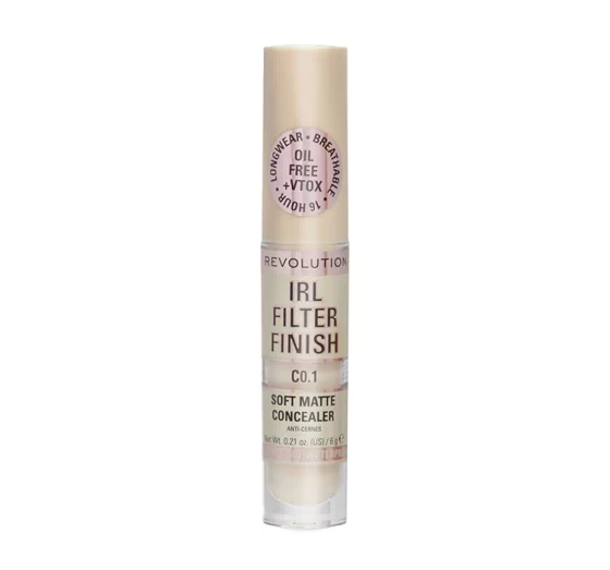 MAKEUP REVOLUTION IRL FILTER FINISH CONCEALER C0,1 6G