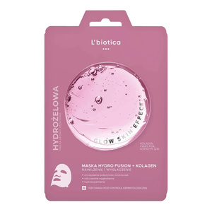 L'Biotica Home SPA PGA Hydro Fusion Hydrogel-Gesichtsmaske mit Kollagen, 1 Stück