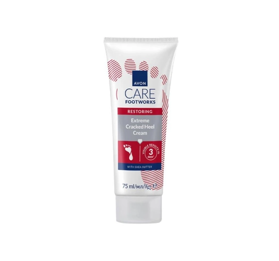 Avon Care Foot Works Regenerierende Fußcreme für rissige Fersen 75 ml