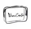 Deni Carte transparente PVC Kosmetiktasche groß
