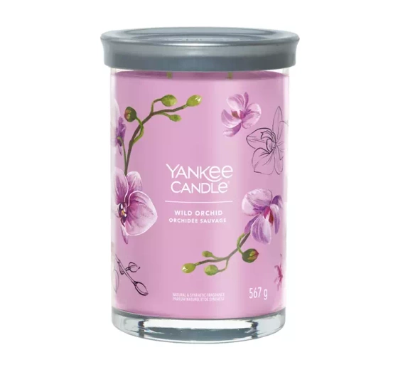 YANKEE CANDLE SIGNATURE DUFTKERZE TUMBLER WILD ORCHID 567G