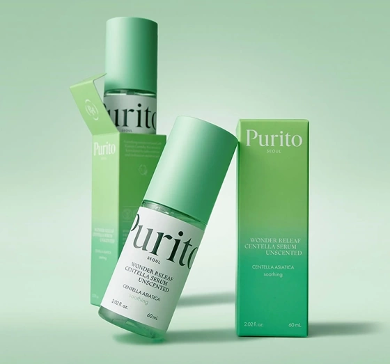 Purito Wonder Releaf Centella Duftfreies Gesichtsserum 15 ml