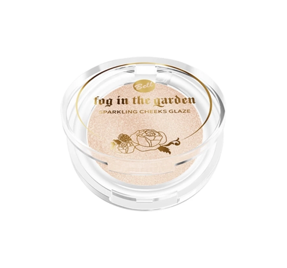 Kliknij na zdjęcie, aby je powiększyć Bell x Fog in the Garden Sparkling Cheeks Glaze Highlighter für Gesicht und Körper 01 Sparkling Sugar 3,6 g