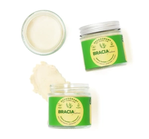 Bracia Mydlarze Deodorantcreme „Grüner Tee mit Rosmarin“ 60 ml