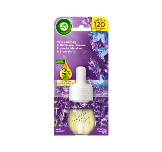 Air Wick Elektrischer Lufterfrischer Nachfüllpackung Lavendelfelder & Blaue Glockenblumen 19 ml