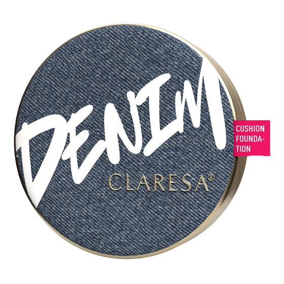 Claresa Denim deckende Grundierung im Kissen 02 15 g