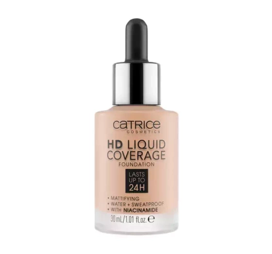 CATRICE HD LIQUID COVERAGE FOUNDATION 020 ROSE BEIGE 30 ML