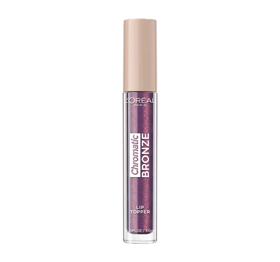 LOREAL CHROMATIC BRONZE LIP TOPPER 03 PURPLE FIZZ 3ML