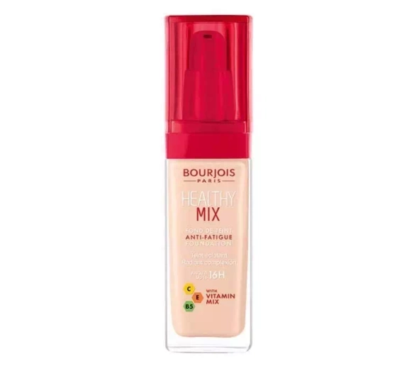 Kliknij na zdjęcie, aby je powiększyć BOURJOIS HEALTHY MIX FOUNDATION 50 ROSE IVORY 30ML