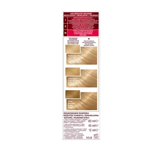 Kliknij na zdjęcie, aby je powiększyć Garnier Color Sensation Dauerhaarfarbe 9.13 Hellblond-Beige