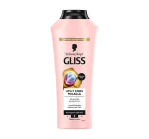 GLISS SPLIT ENDS MIRACLE SHAMPOO FÜR GESCHÄDIGTES HAAR MIT SPLISS 400ML