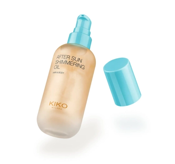KIKO Milano After Sun Shimmering Oil Trockenöl für Haar und Körper 100 ml