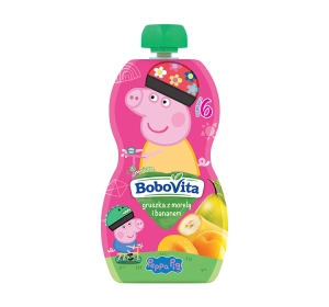 BoboVita Fruchtmus ab dem 6. Monat: Birne, Aprikose, Banane, 100 g
